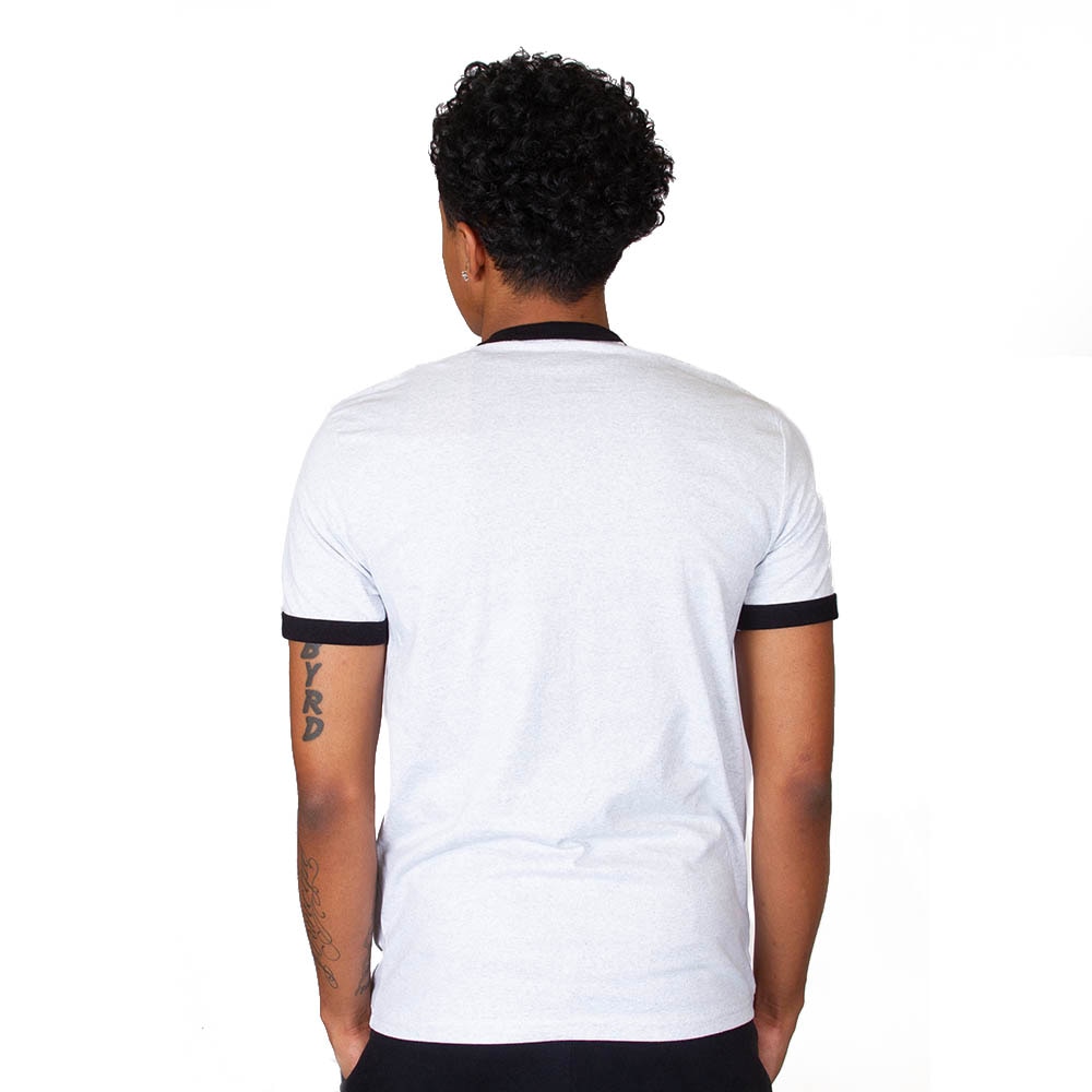 Jane Sanders Stadium, Grey, Crew Neck, Cotton Blend, Men, Softball, Ringer, U-Scape, University of Oregon, T-Shirt, 954145